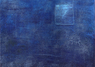Esther Maurer, tableau Fenêtre bleue, 2003