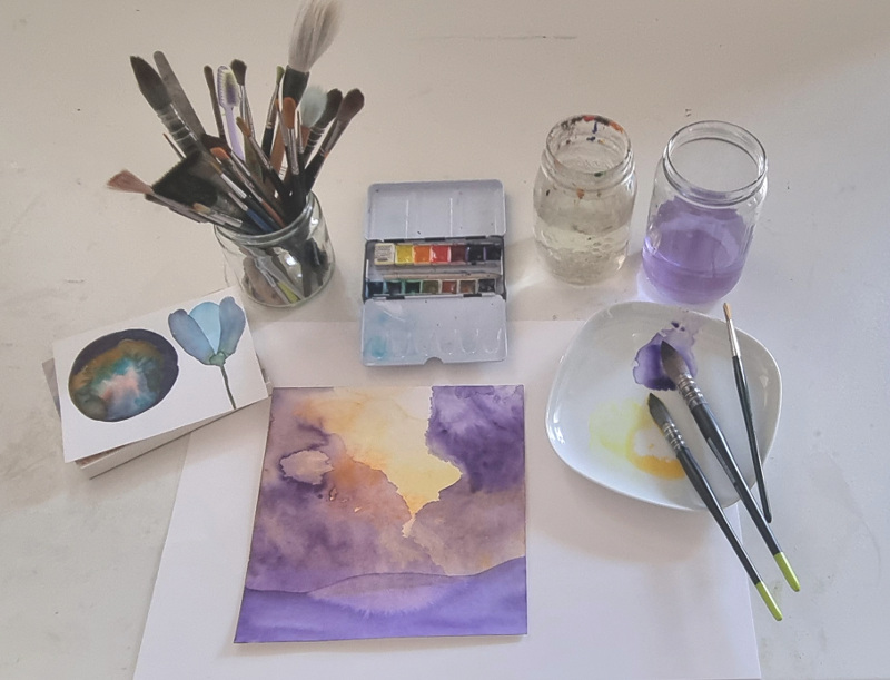 Esther Maurer, aquarelle Esther Maurer, aquarelle