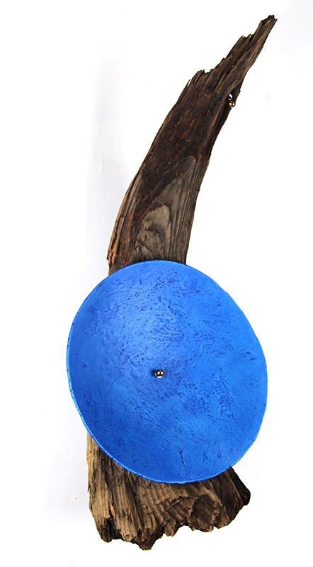 Sculpture murale Ecoute l'espace infini by ESther Maurer